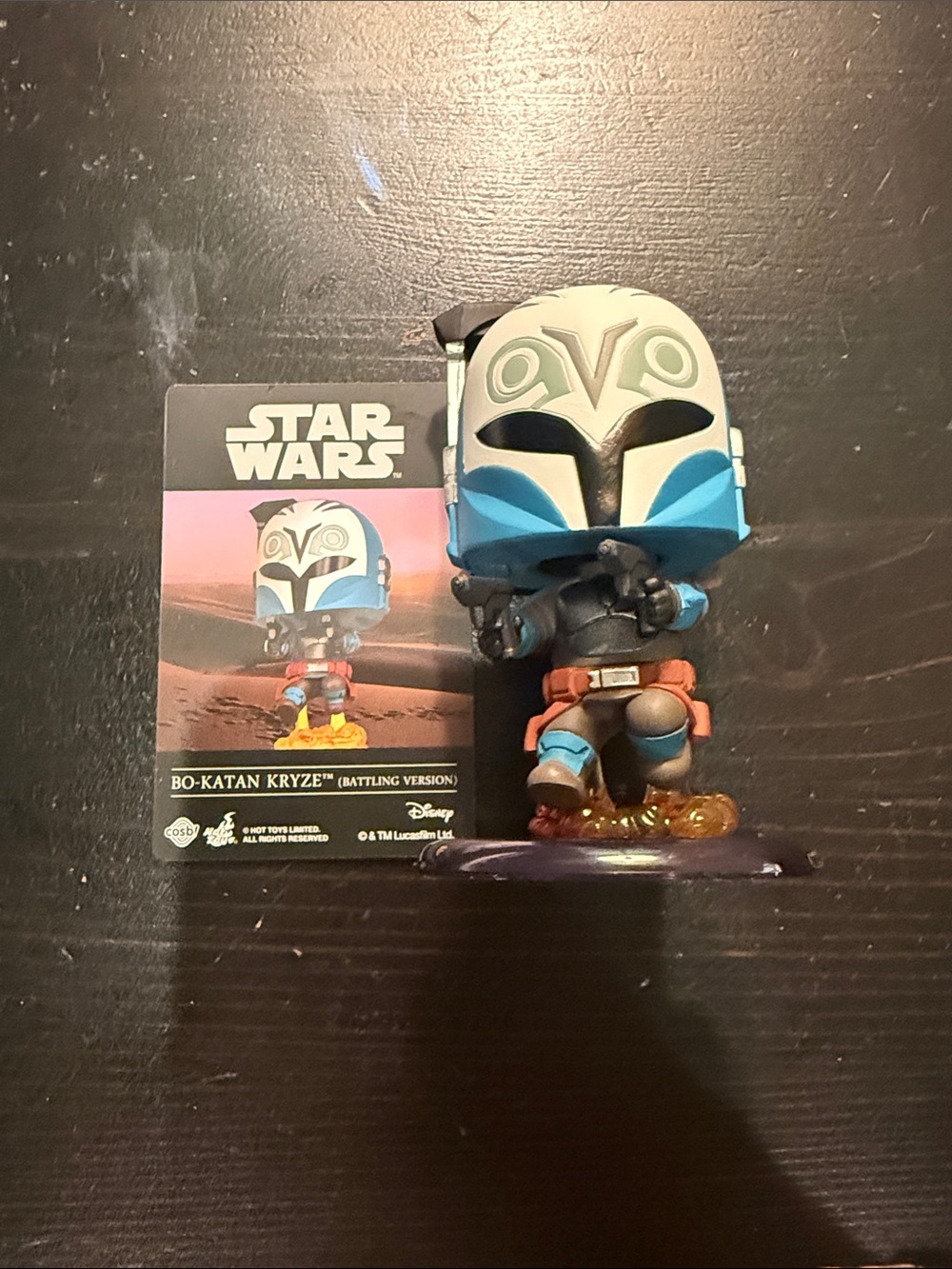 Star Wars Blue and White Bo-Katan Kryze Funko Pop Figure